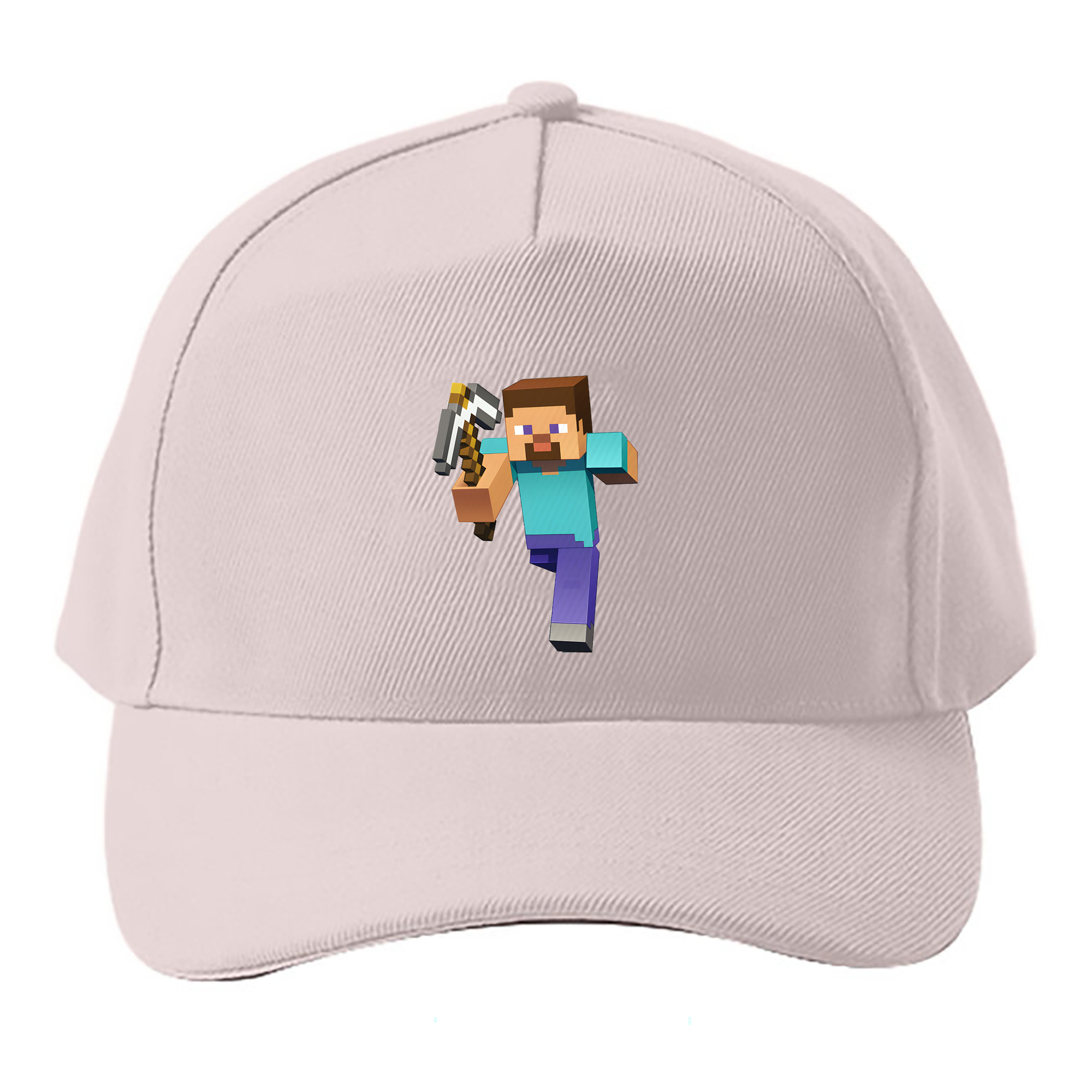 （画像用） マインクラフト ブロックの世界 Minecraft MC Block world ベースボールキャップ 綿100％ 男女兼用 帽子 スポーツ